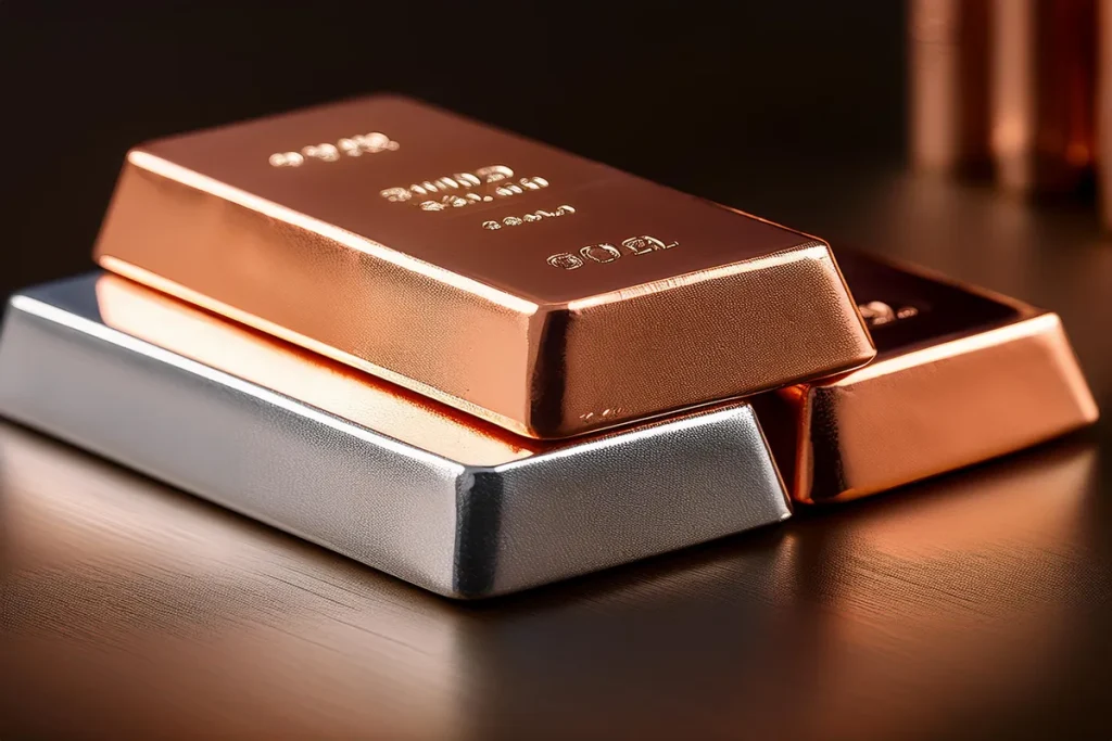 Gold, silver and copper bullion5