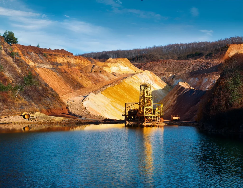 gold-mine-near-a-lake-2