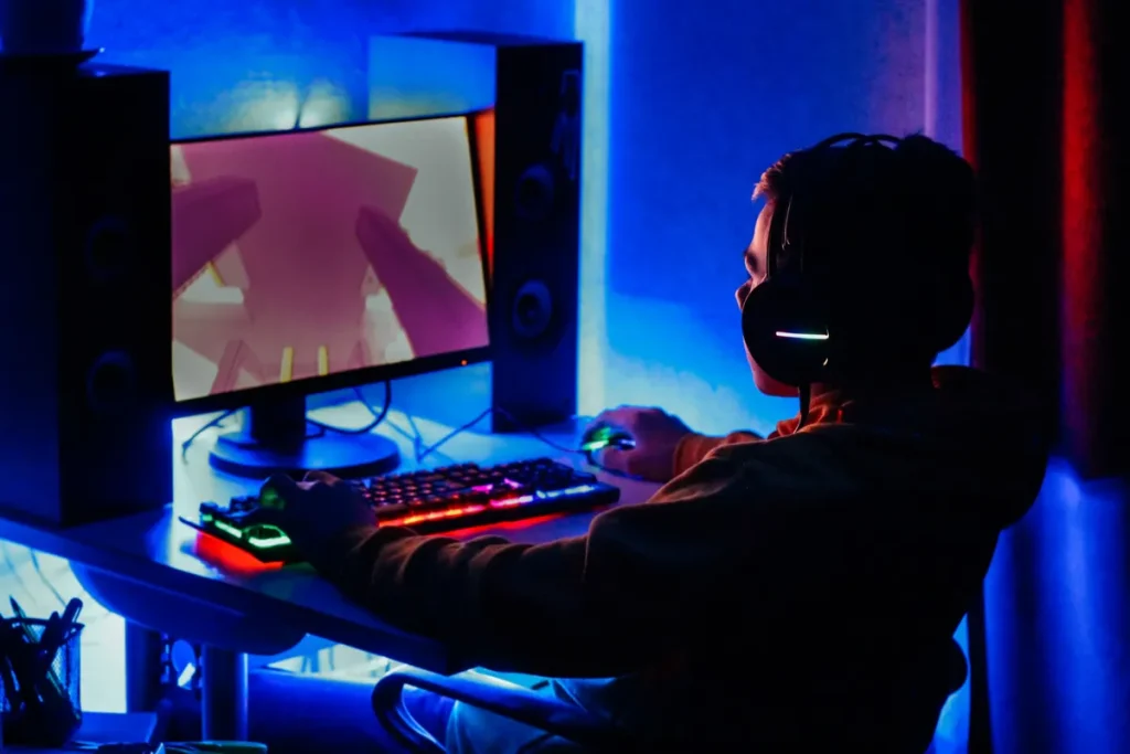 playing-video-games