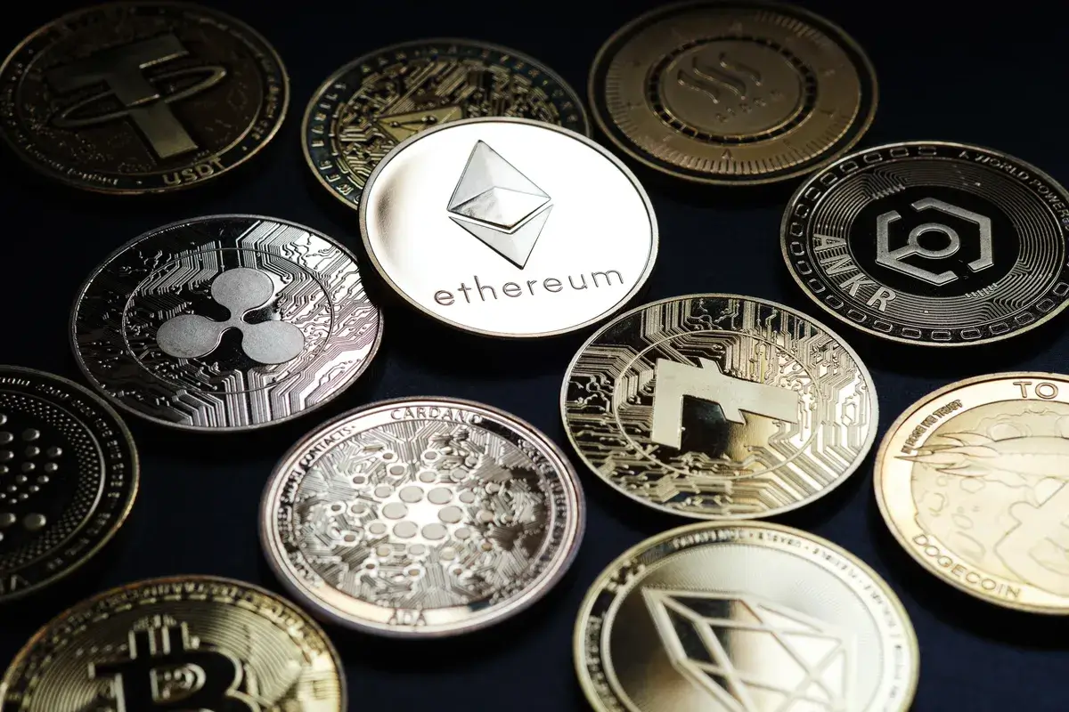 various-cryptocurrencies-with