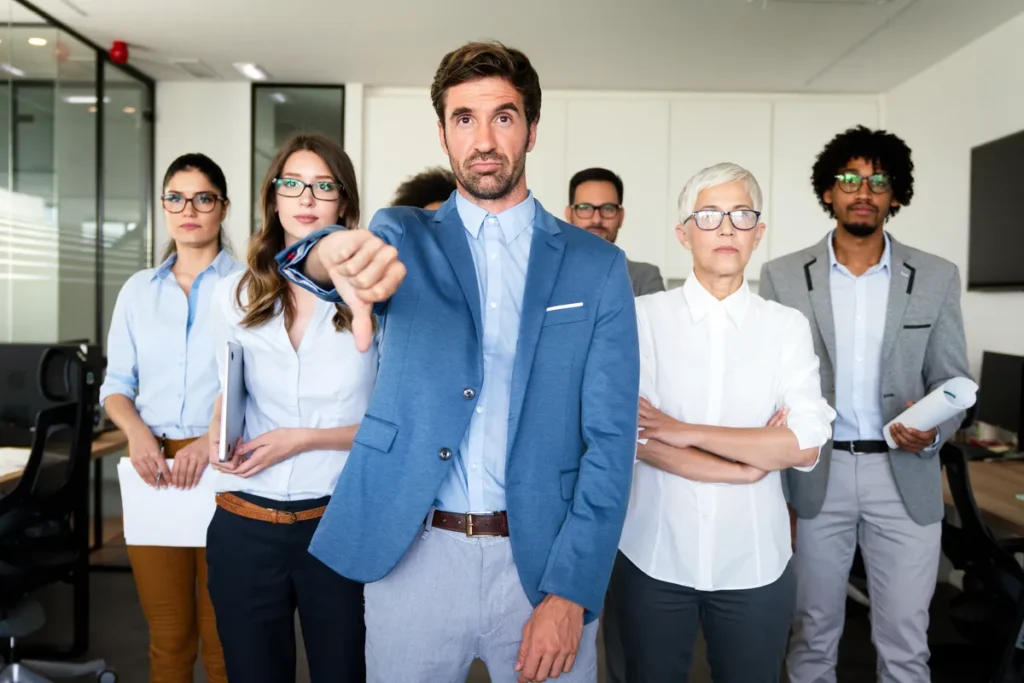 group-of-unsuccessful-business-people