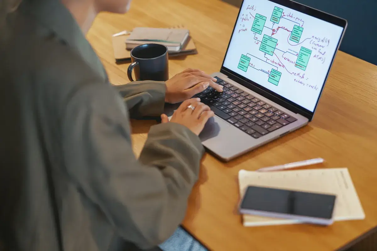 young-stylish-woman-working-indoors-