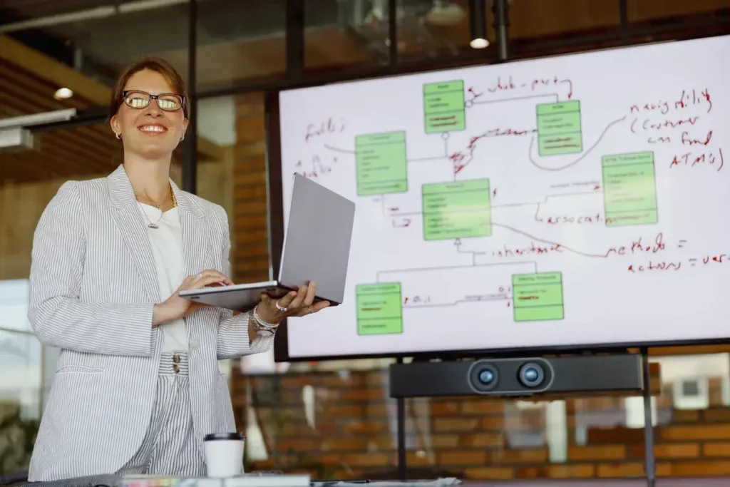 a-woman-is-working-indoors