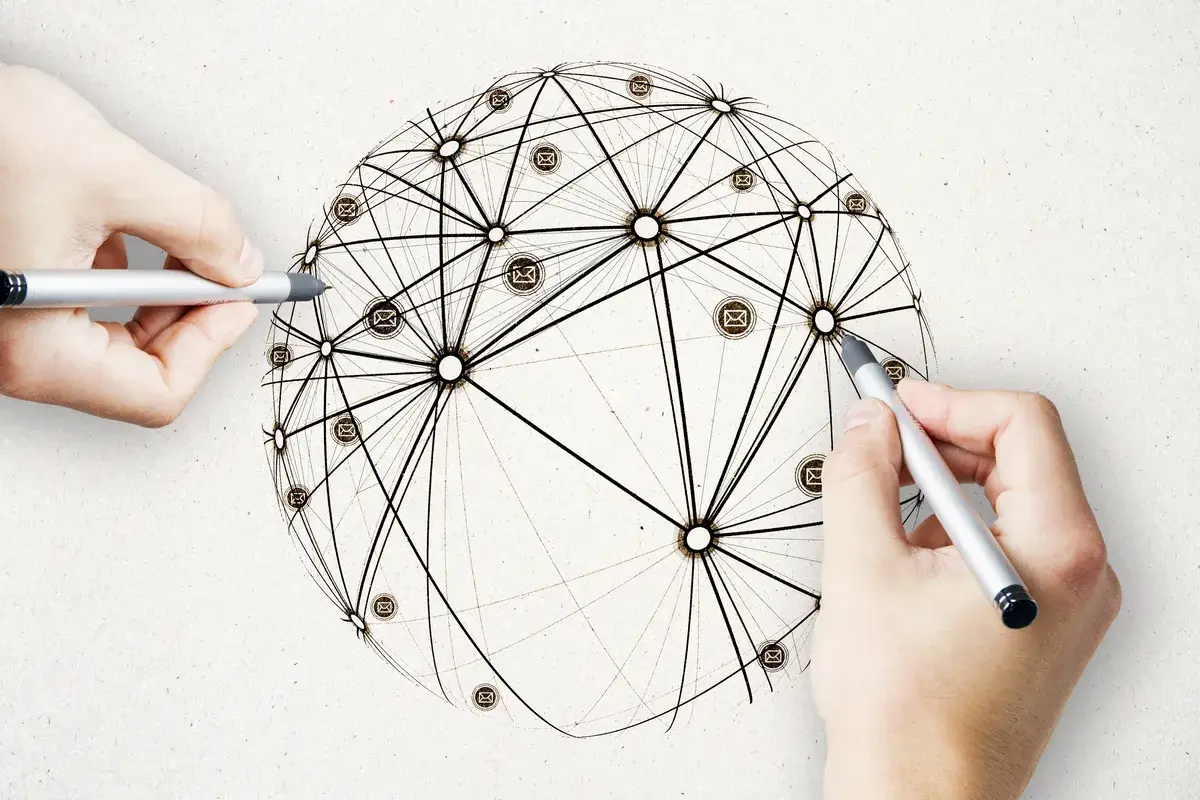 social-network-and-data-concept