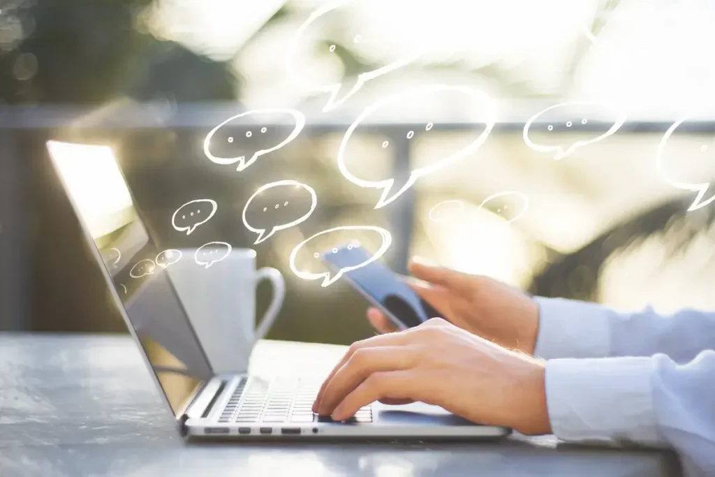 side-view-of-young-businessman-using