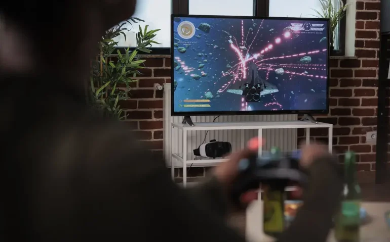 african-american-woman-playing-video-games