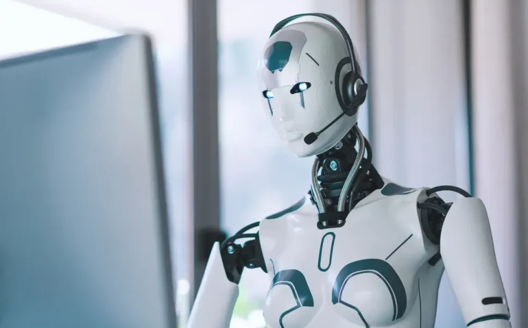ai-robot-working-in-the-office
