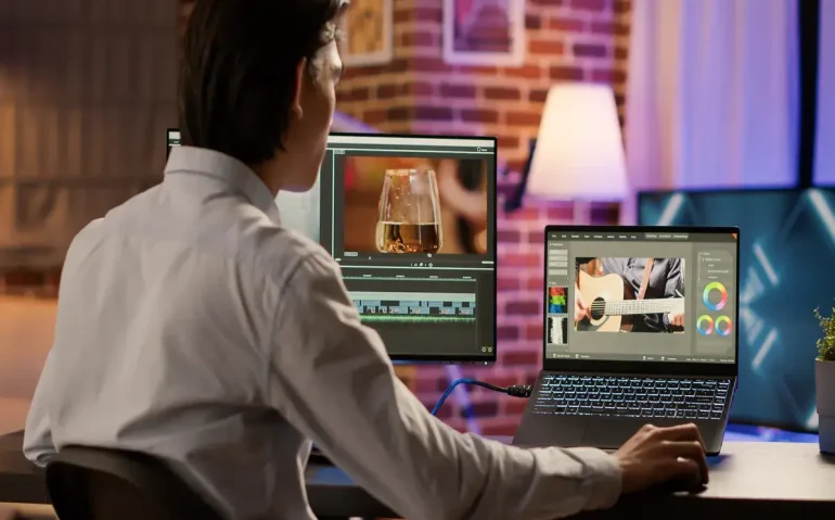 asian-videographer-editing-multimedia