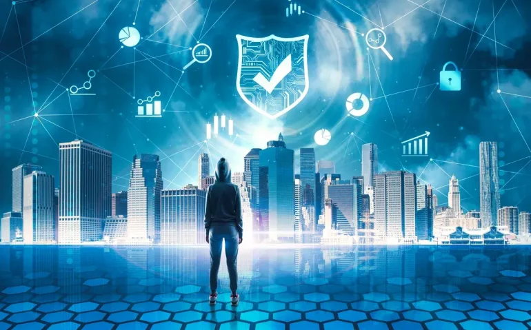 back-view-of-hacker-on-abstract