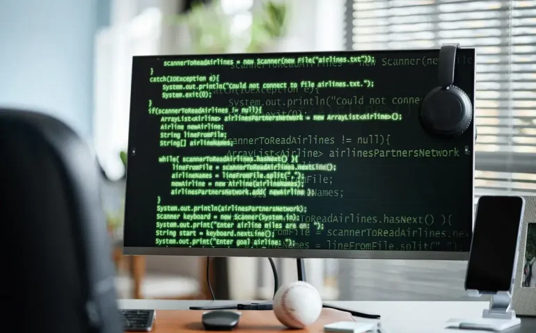 coding-on-computer-monitor-in-modern-