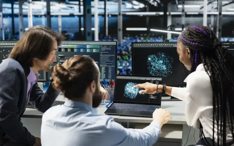 data-center-coworkers-doing-brainstorming