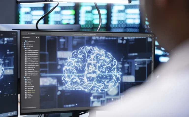 engineer-using-ai-tech-on-compute