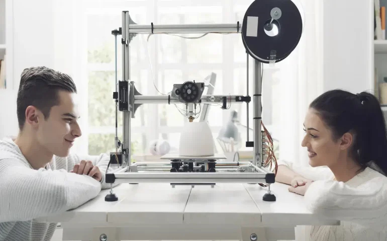 engineering-students-using-a-3d-printer