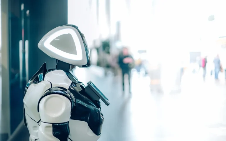 futuristic-robot-assistant-with-artificial