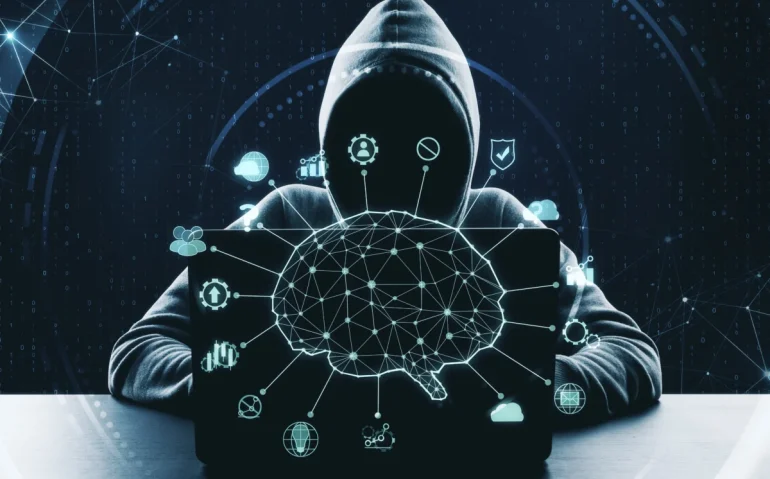 hacker-using-laptop-with-abstract