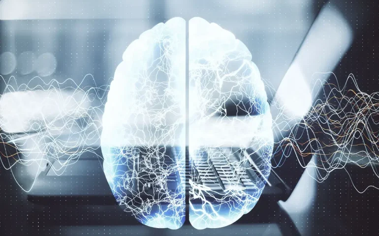 laptop-with-glowing-brain-and-lines-hologram