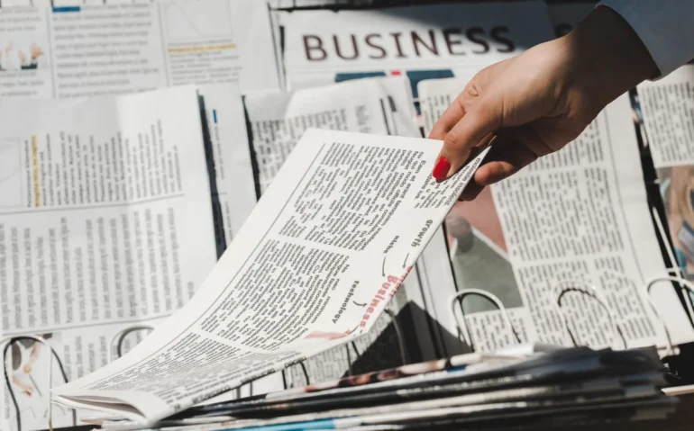 partial-view-of-woman-taking-daily-print