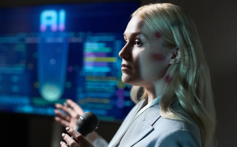 professional-woman-presenting-artificial