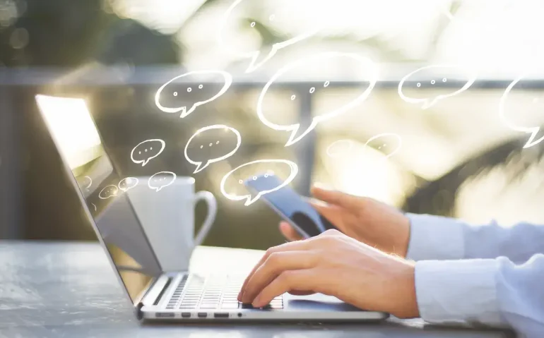 side-view-of-young-businessman-using