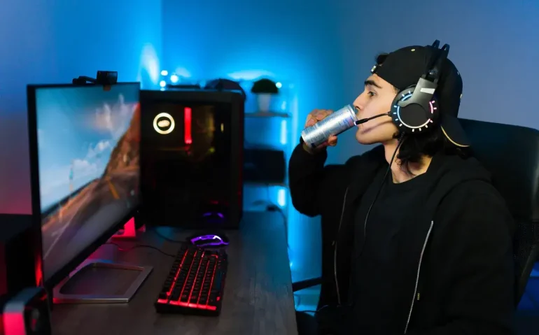 thirsty-and-tired-gamer-drinking